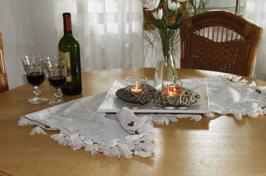 Wein geniessen in Ihrer Ferienwohnung am Brombachsee